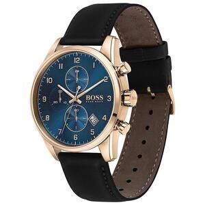 HUGO BOSS MENS SKYMASTER WATCH HB1513783 BLUE DIAL